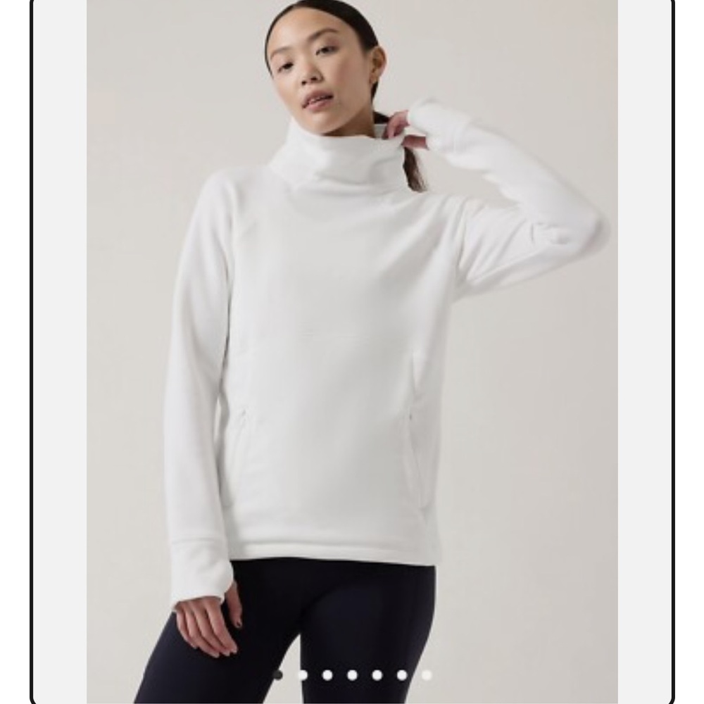 Athleta Women's Altitude Polartec Funnel Neck Sweatshirt
